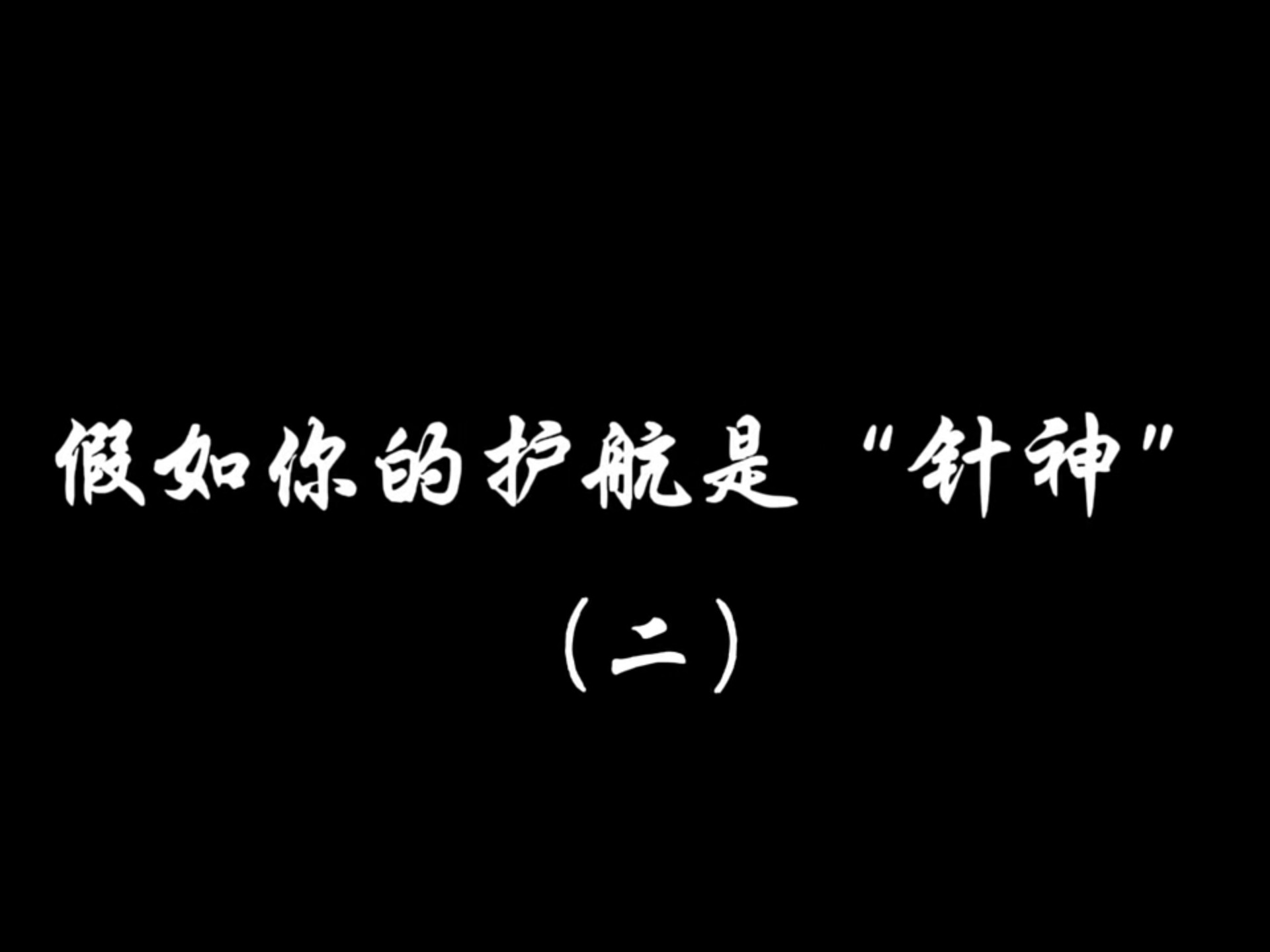 假如你的护航是针神2