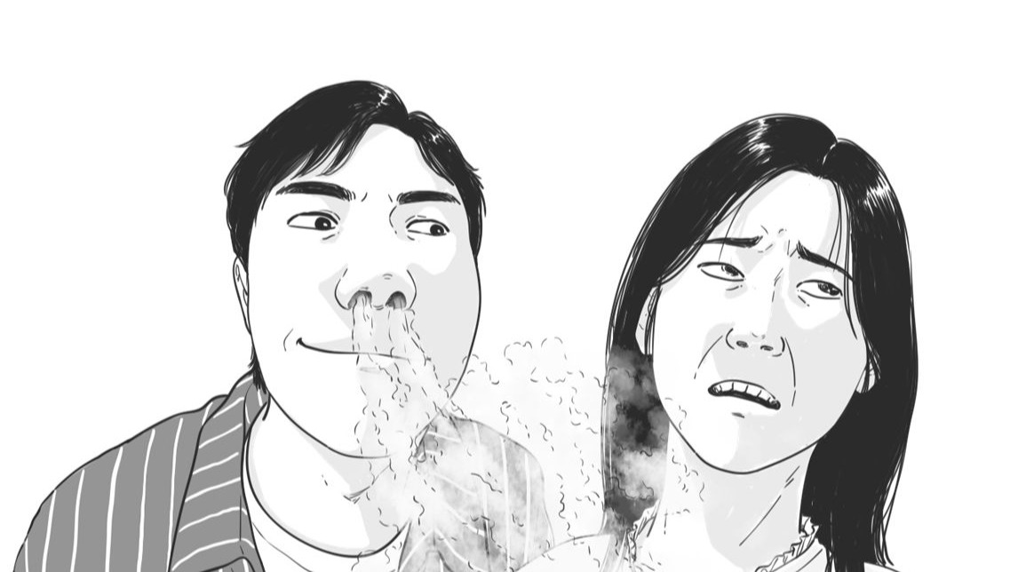 对不起，我真的很难和一些吸烟的人共情