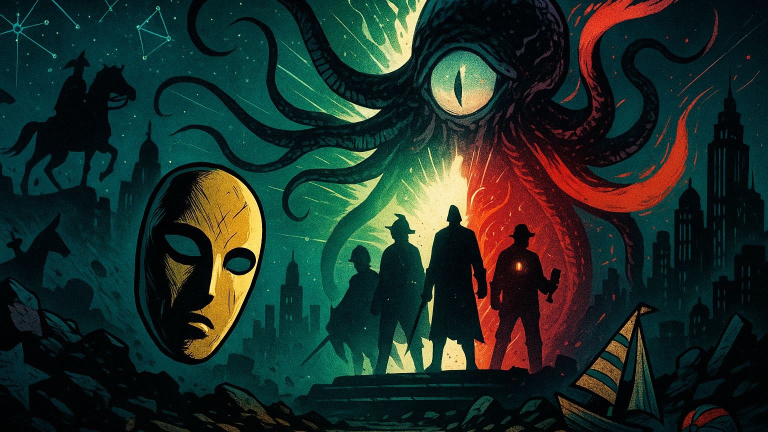 原来 DC 也有克苏鲁？ 比“狂笑”更可怕的新历史：泪王、索罗与J