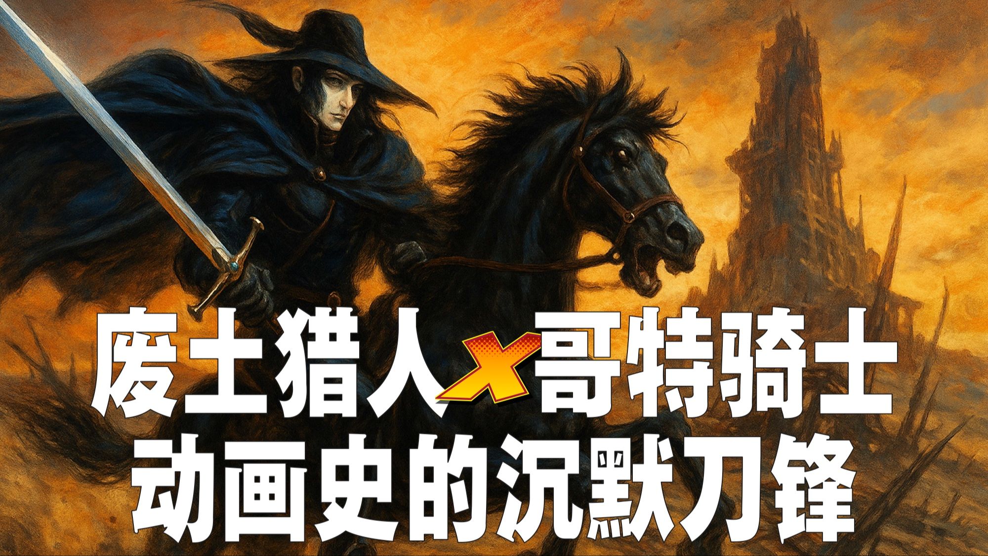 从暗夜出发：1985年《吸血鬼猎人D》全方位深度解析｜日本动画编