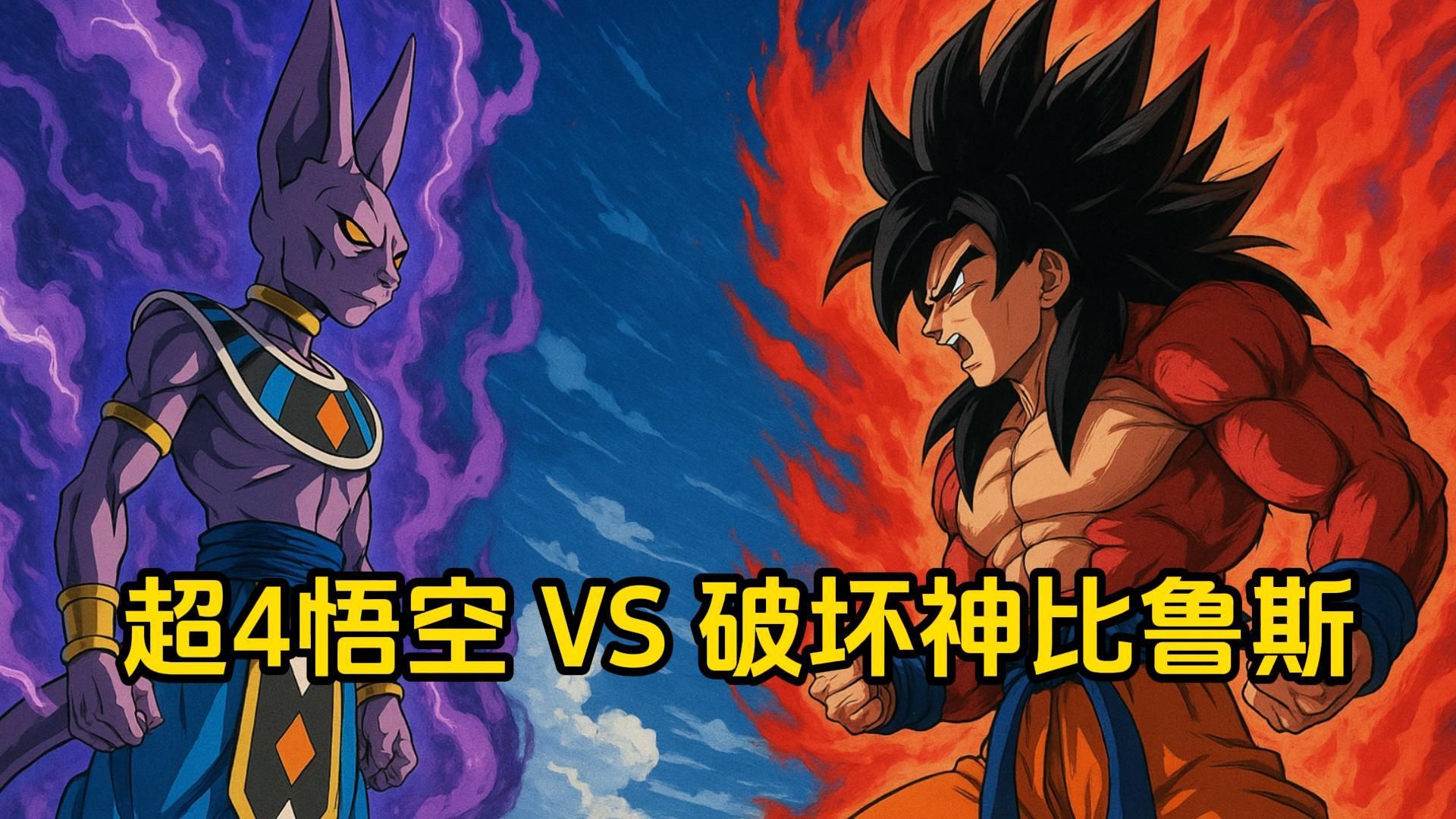 【重启悟空 8】超4悟空 vs 破坏神比鲁斯