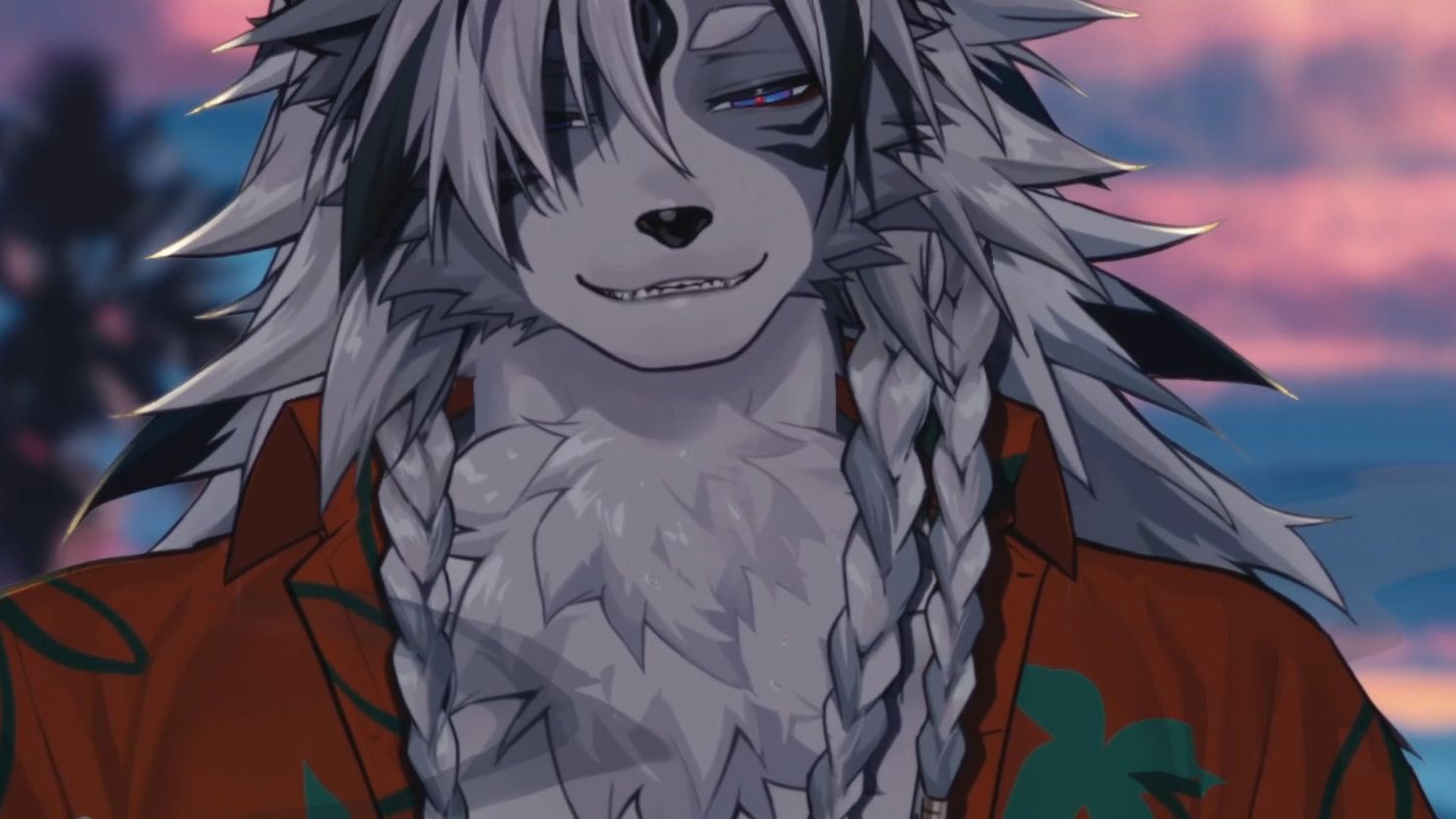 坏坏的夏威夷花衬衫