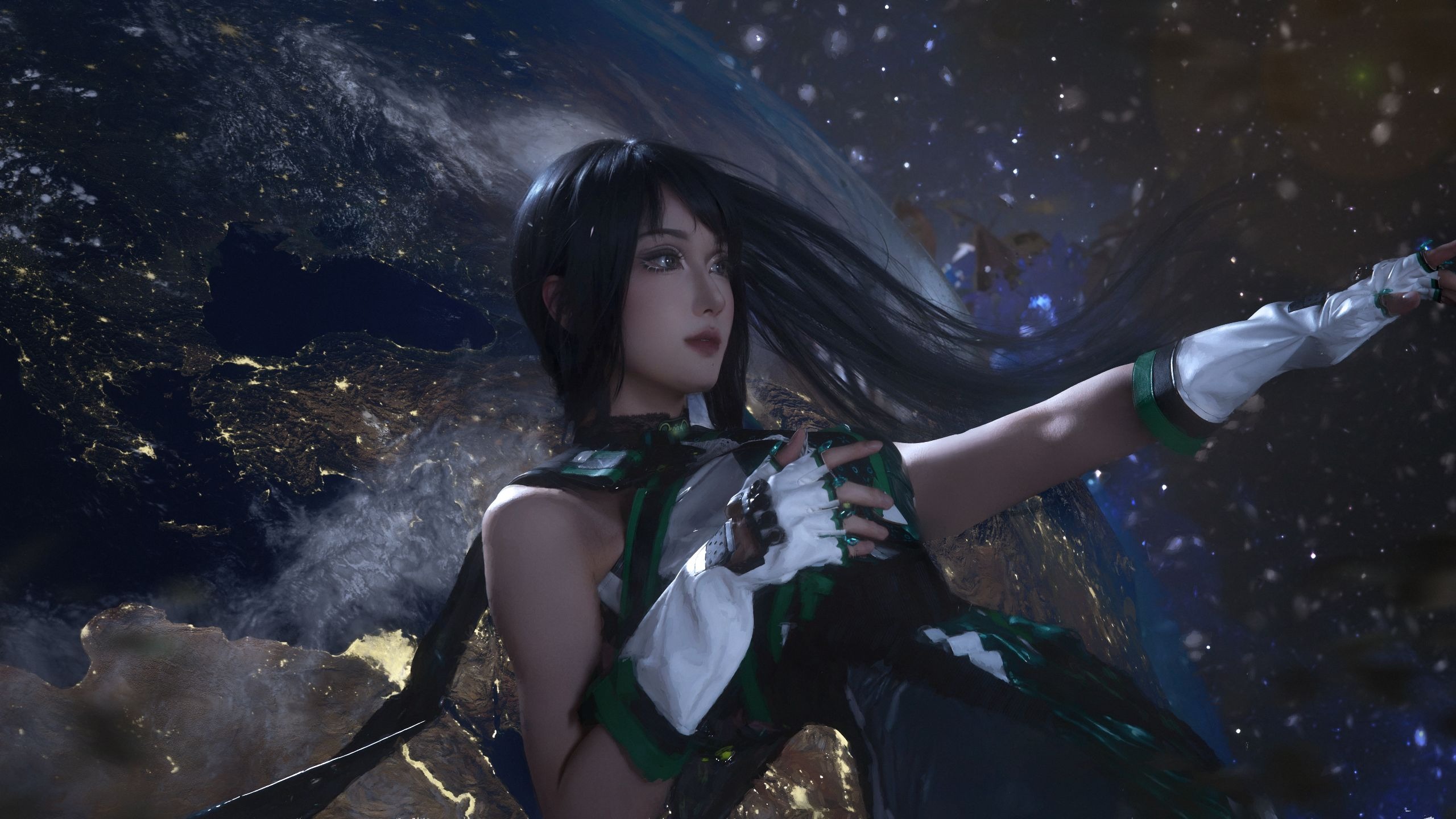 【Cosplay】吊威亚拍了酷酷的伊芙