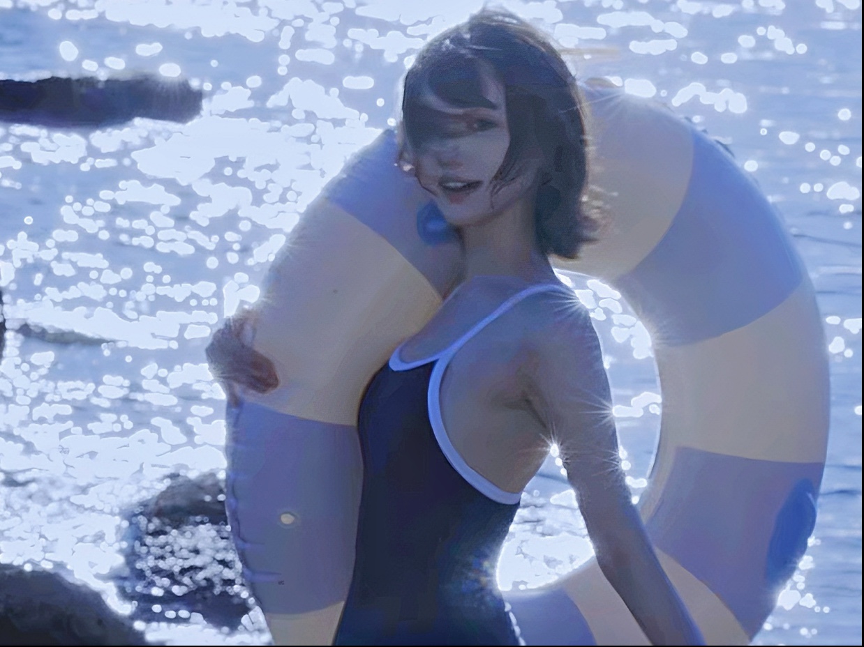 夏日最后一天，海、银河与她【灯塔水母溪溪】