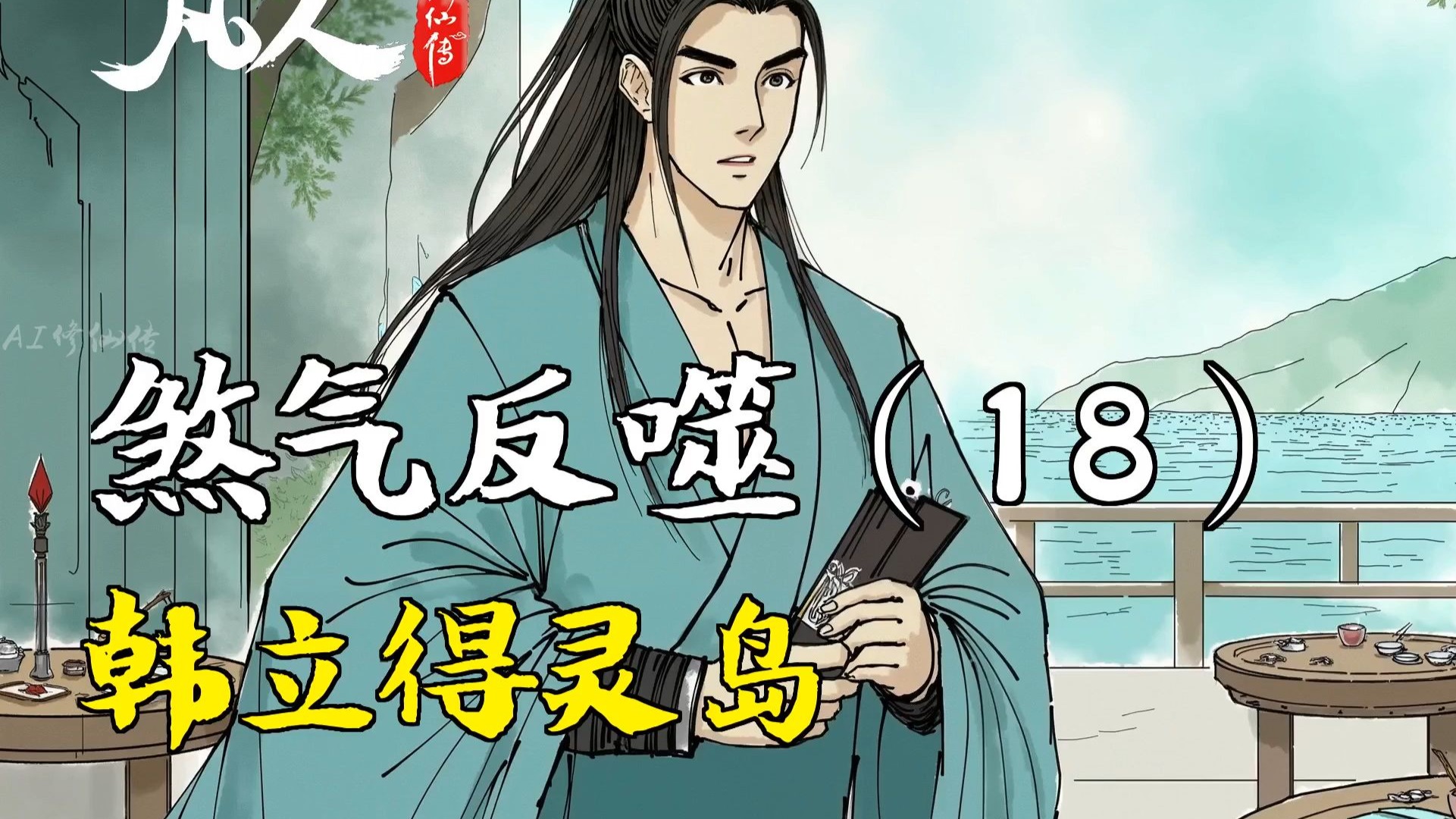 凡人修仙传-煞气反噬（18） | 韩立得灵岛