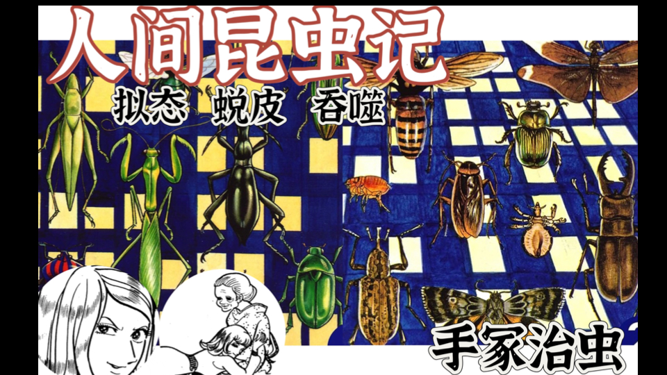 【漫画解说】完美人皮下是啃骨吸髓的虫｜手冢治虫笔下毛骨悚然