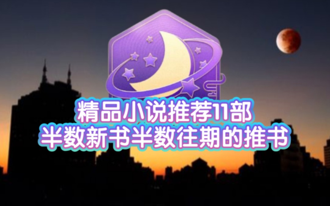 精品小说推荐11部半数新书半数往期的推书