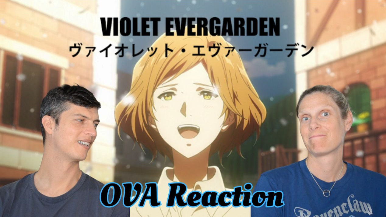 【中字】奥运选手Sarah Pavan和Adam看紫罗兰永恒花园反应ova