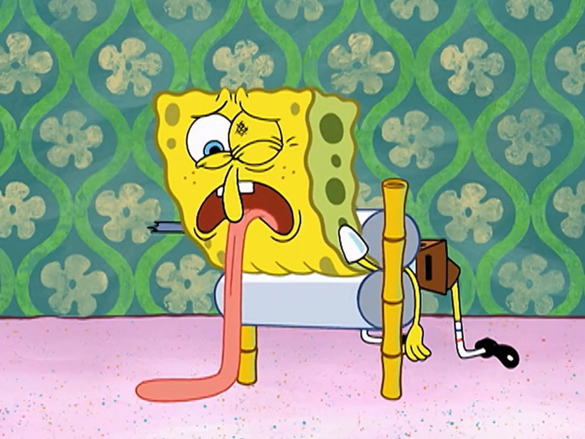 谁能拒绝在饭前来一集海绵宝宝呢