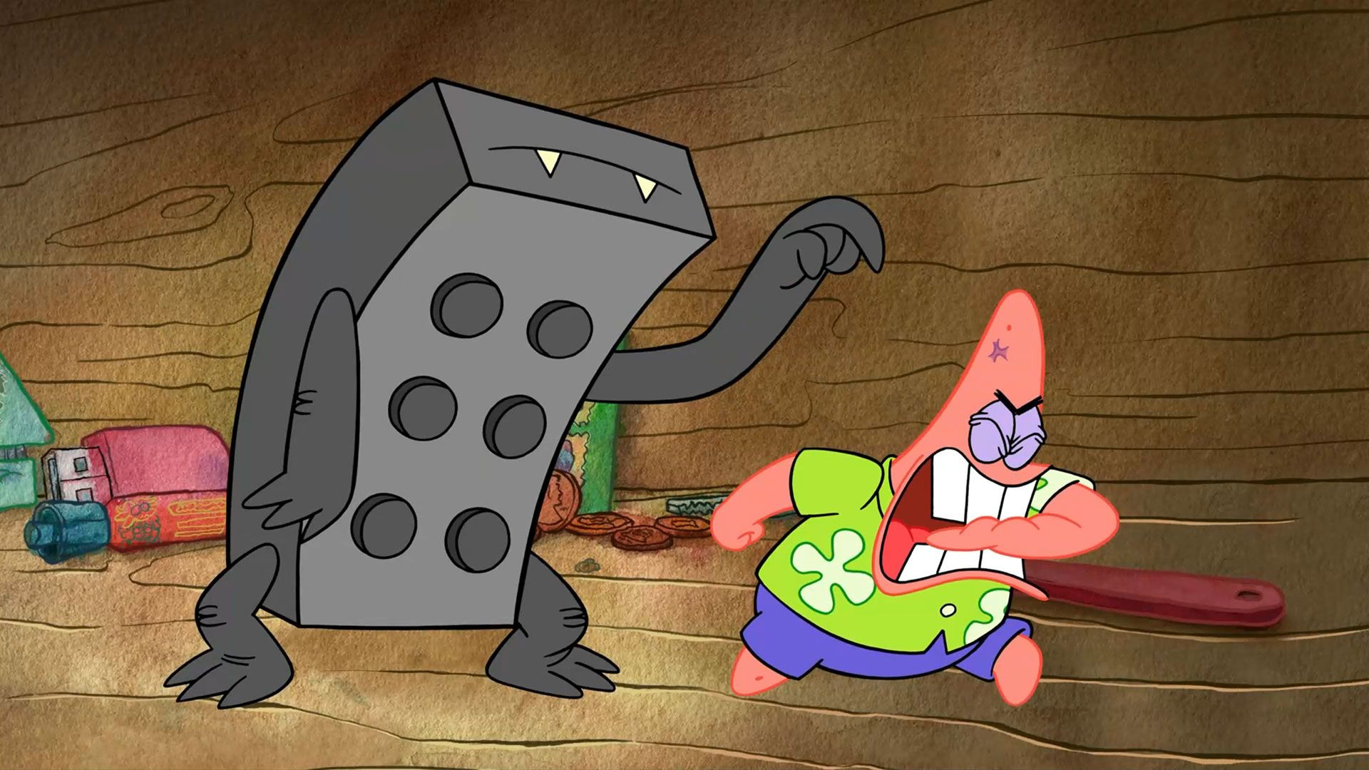 好吃吗？给我吃点！