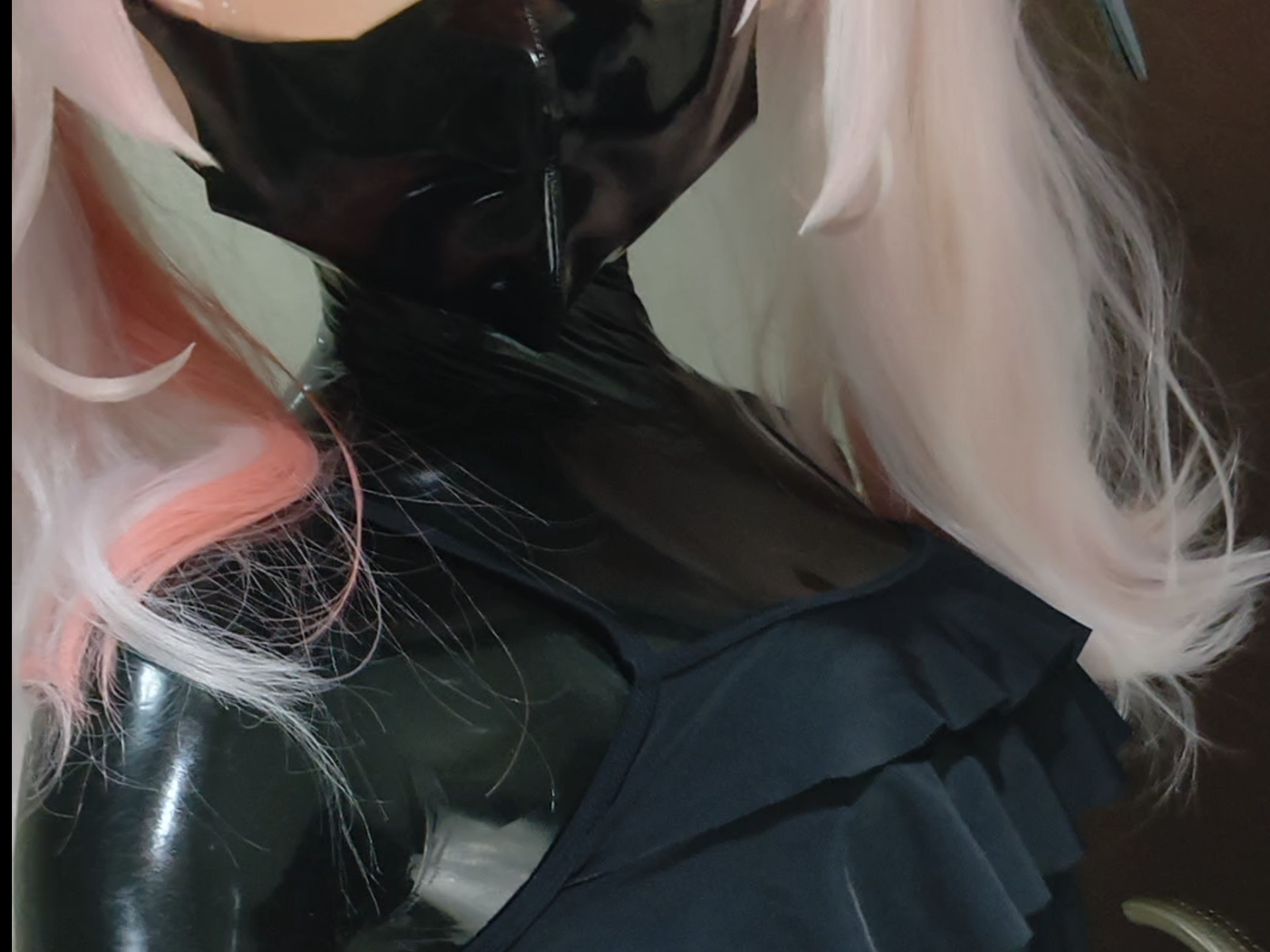 穿一下全身防水布