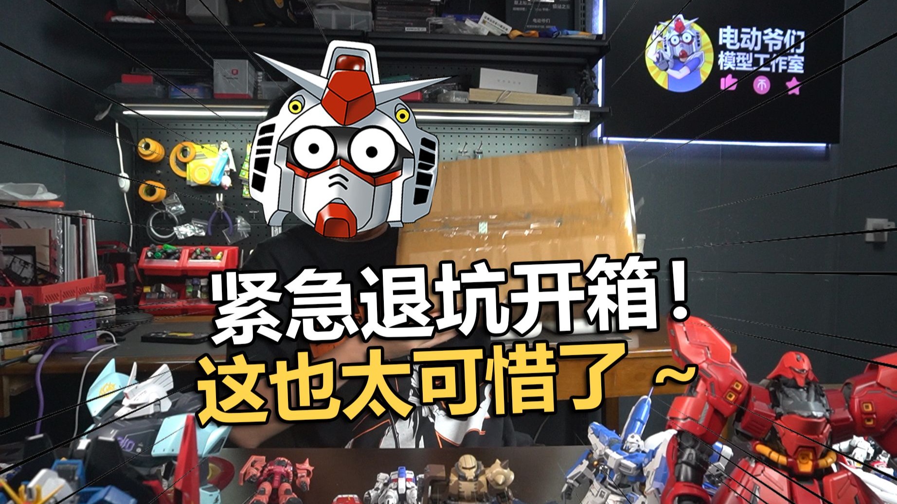 真彻底退坑！老电动粉丝退坑福袋开箱第八十二期！【电动爷们】
