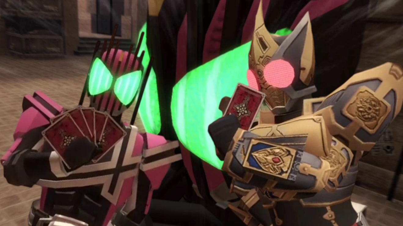 正在和帝皇剑进行牌技对决的小明