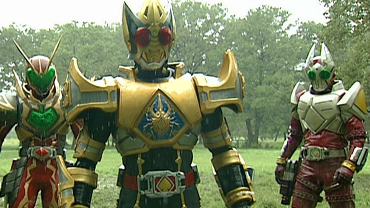 四位骑士首次联手对决试验体G，广濑义人为保护女儿死去！