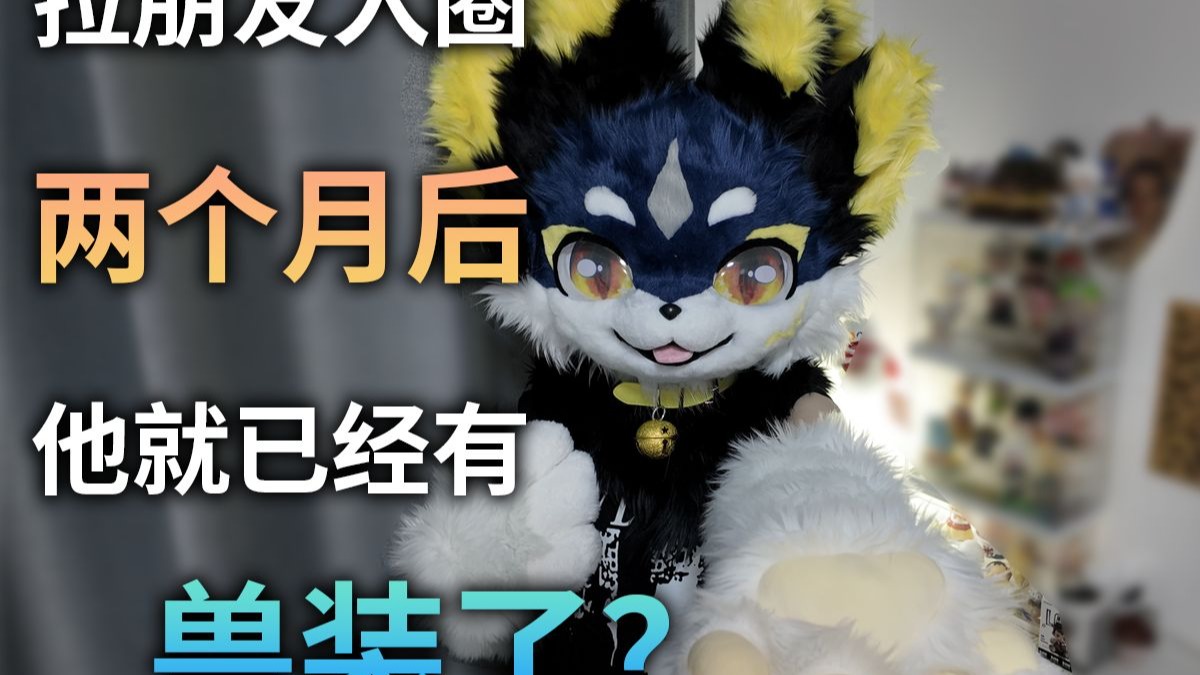 【兽装开箱】从没见过这么抽象的开箱