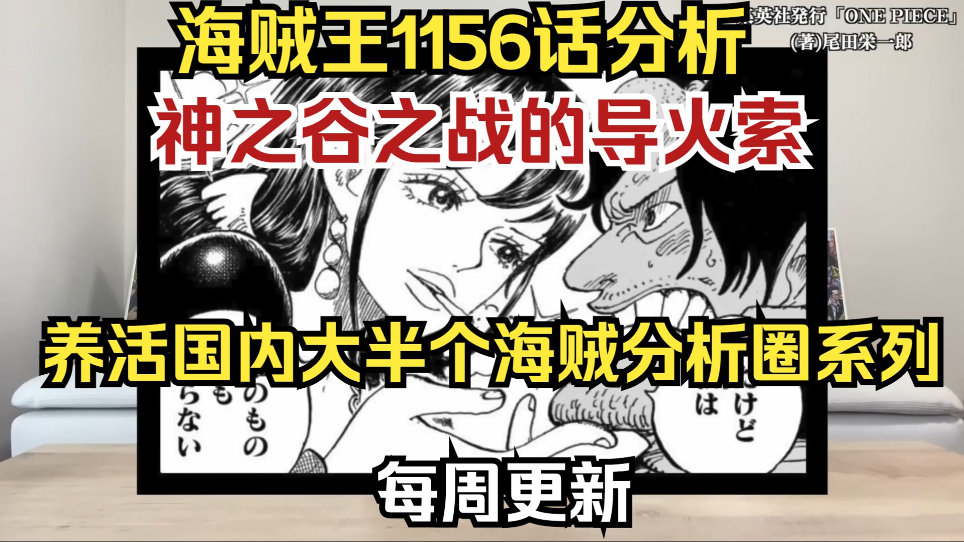 【自制熟肉】一顾倾人城 再顾倾人国 海贼王第1156话分析 油
