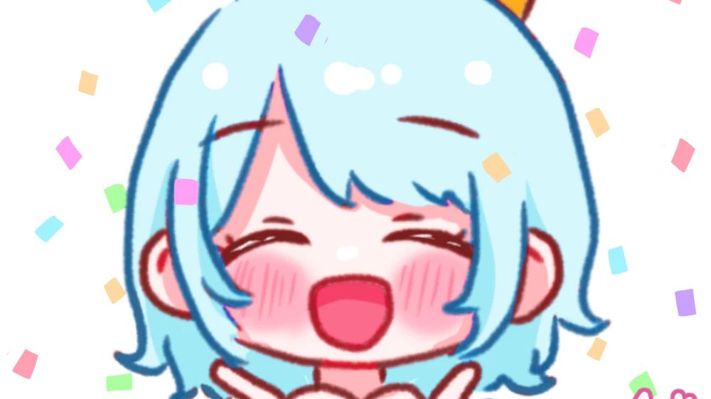 【雫るる】百万粉丝达成！回顾这些年的动态图片...
