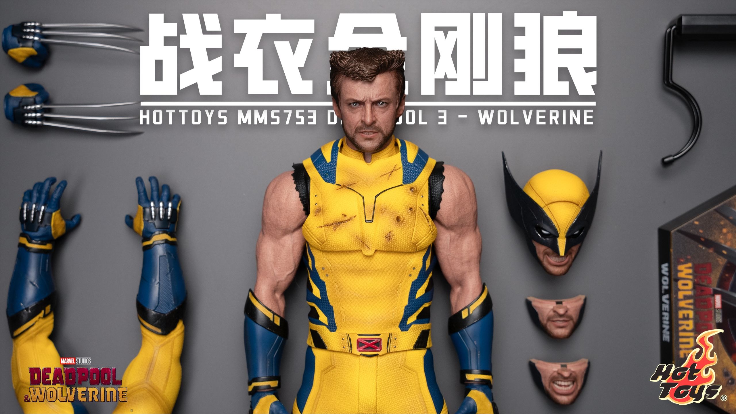 【首发测评】这套战衣粉丝等了20年！HotToys 死侍3 战衣金刚狼