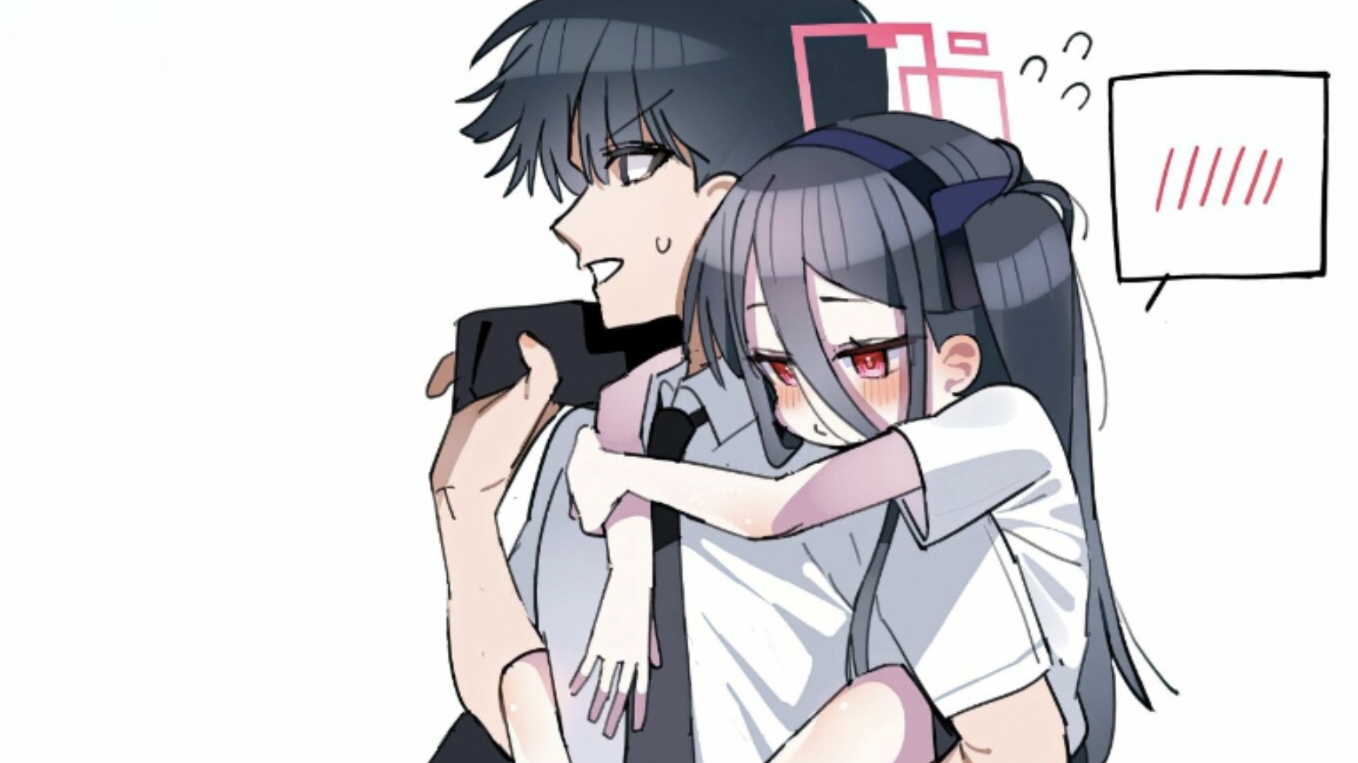 [蔚蓝/碧蓝档案二创]学生好感度从0到100的变化（kei篇）
