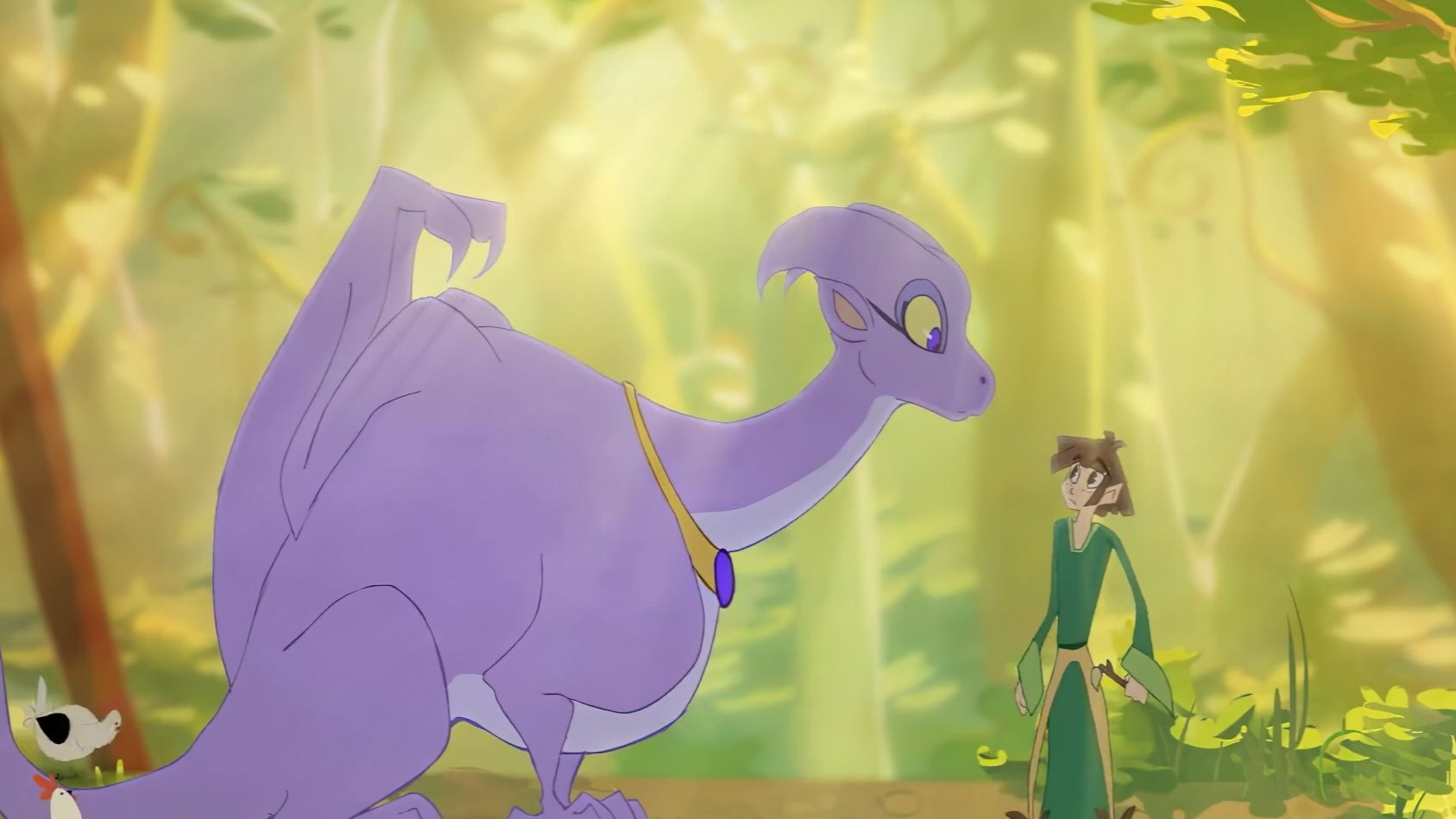 短片《心之逆转》公主遭受诅咒变成了翼龙，结果还遭到了心爱之