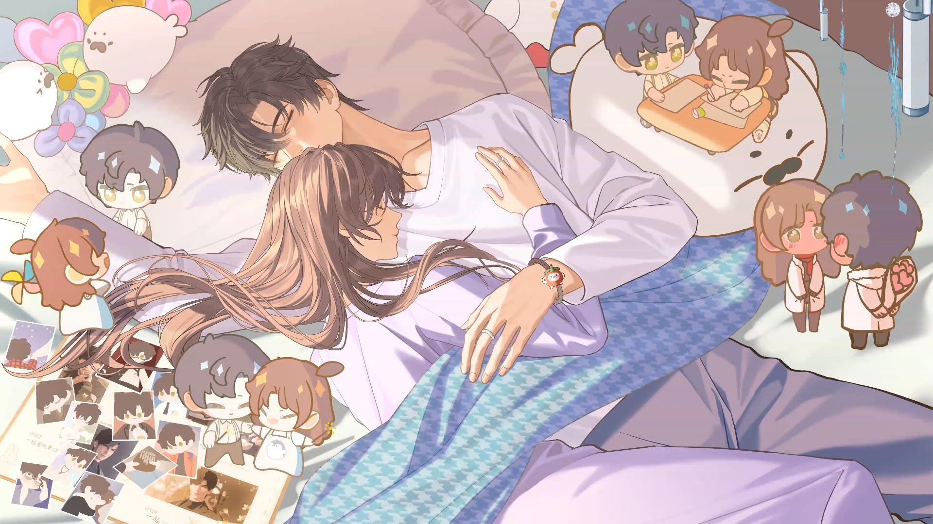 【恋与深空|黎深2025生贺】生日快乐大雪人