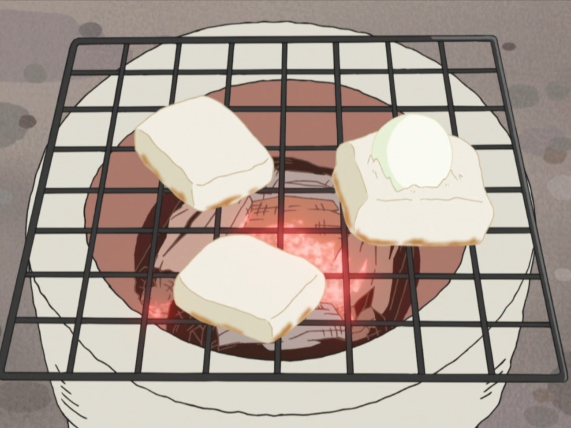 【蜡笔小新-美食下饭篇】卖麻薯的少女哦～