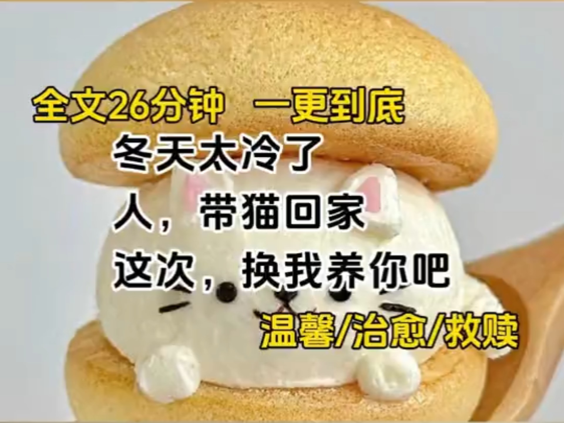 【完结文】冬天太冷了人，带猫回家，这次，换我养你吧