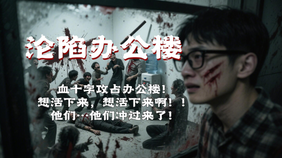 《狂笑病》数据坟场① 血十字攻占办公楼，小情侣的惨烈反抗，全