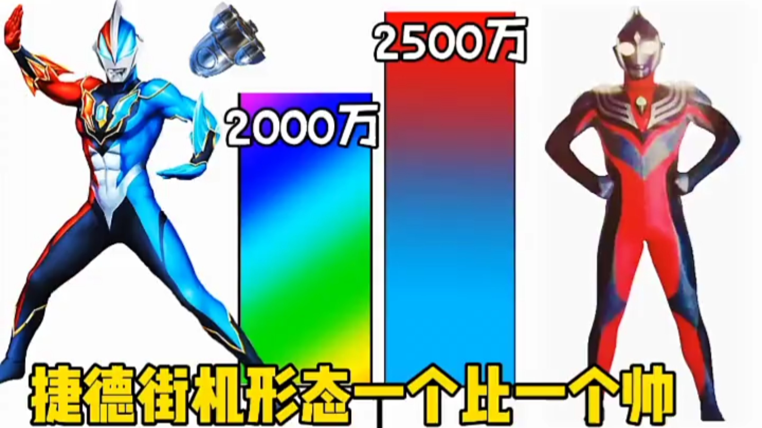 战力对比:捷德奥特曼VS迪迦奥特曼！谁强谁弱?