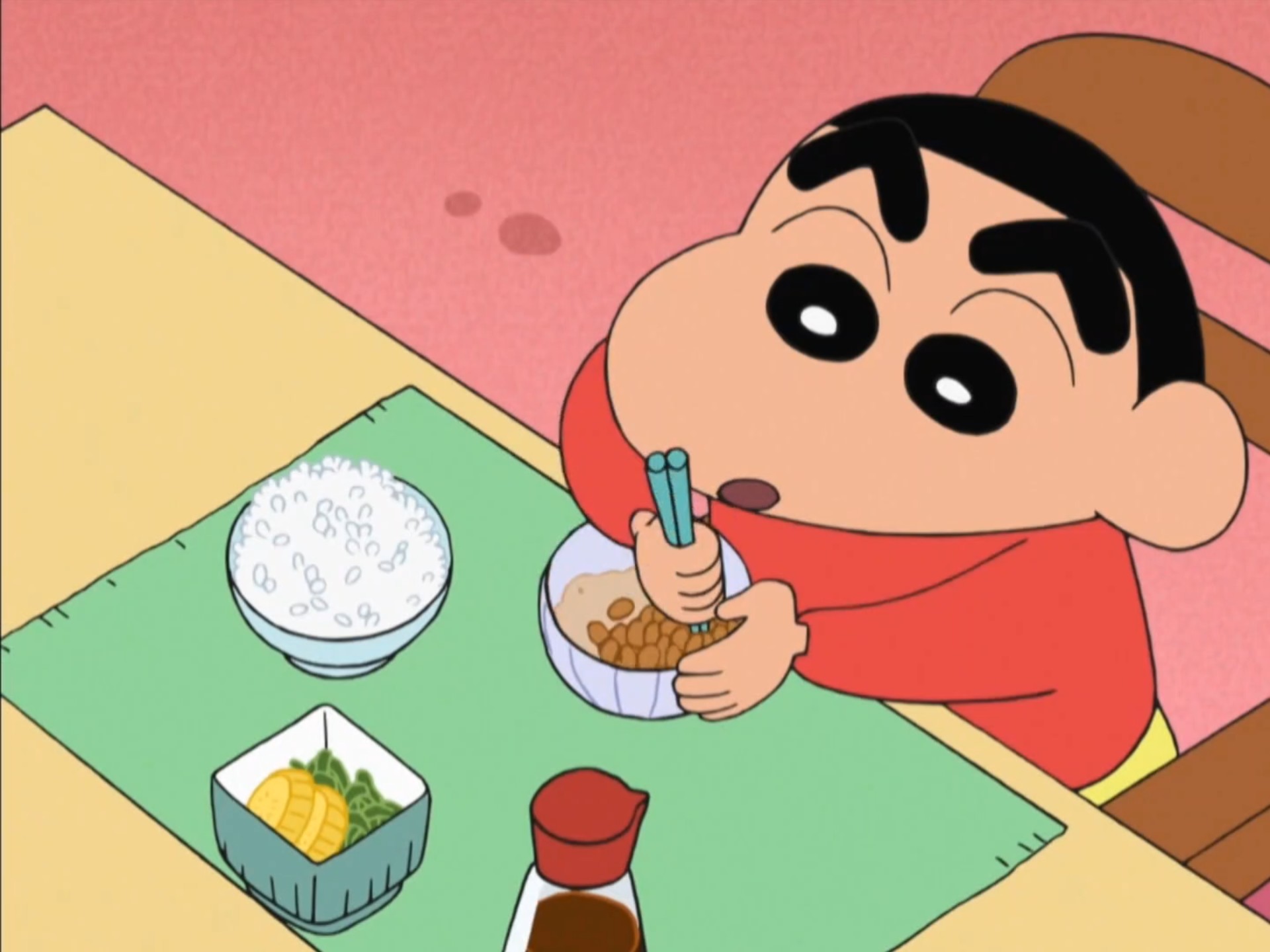 【蜡笔小新-美食下饭篇】整理壁橱哦～