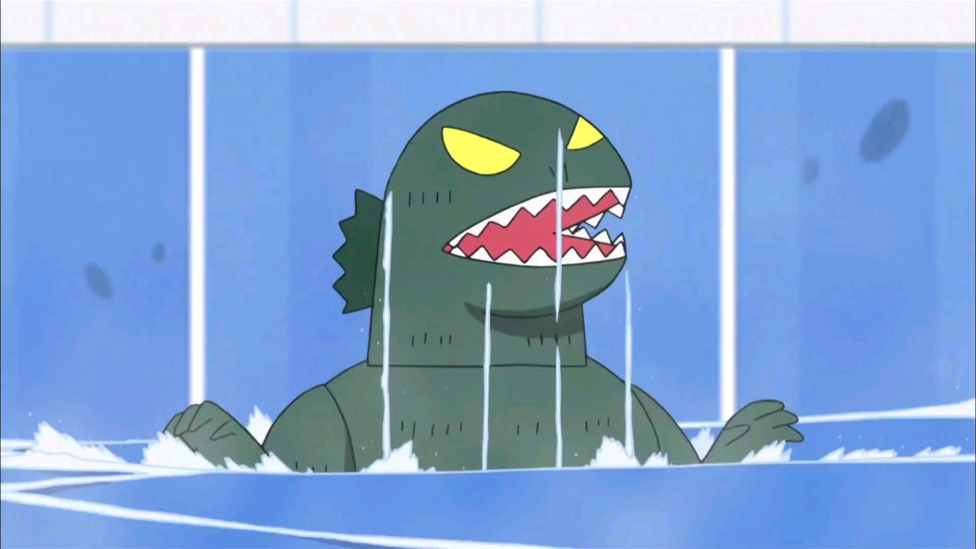 蜡笔小新 洗澡像战斗哦 2