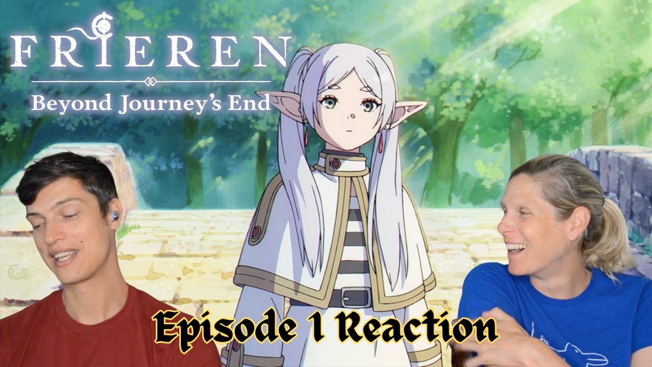 【中字】奥运选手Sarah和Adam看《葬送的芙莉莲》反应EP1