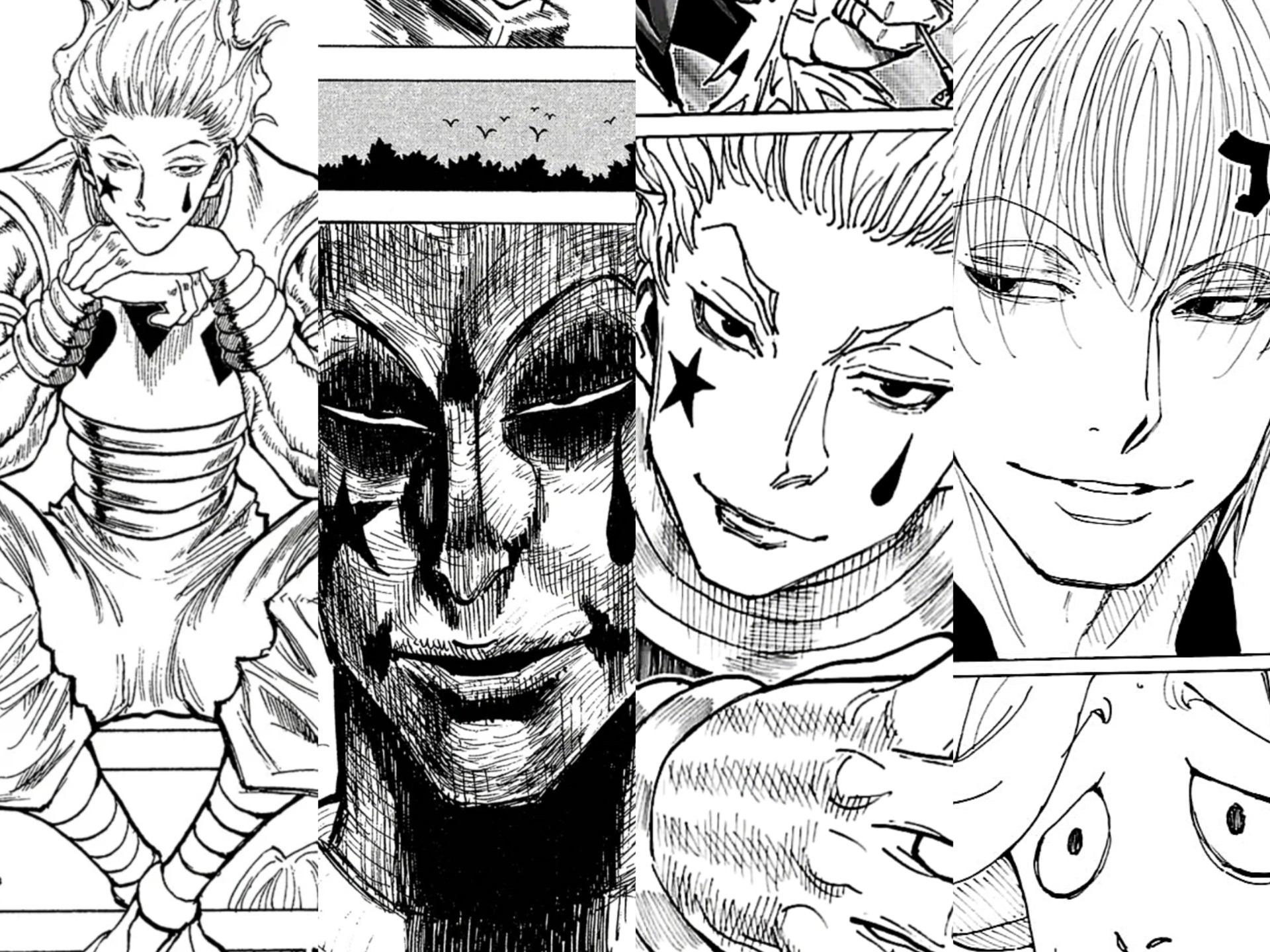 西索前后画风变化对比！