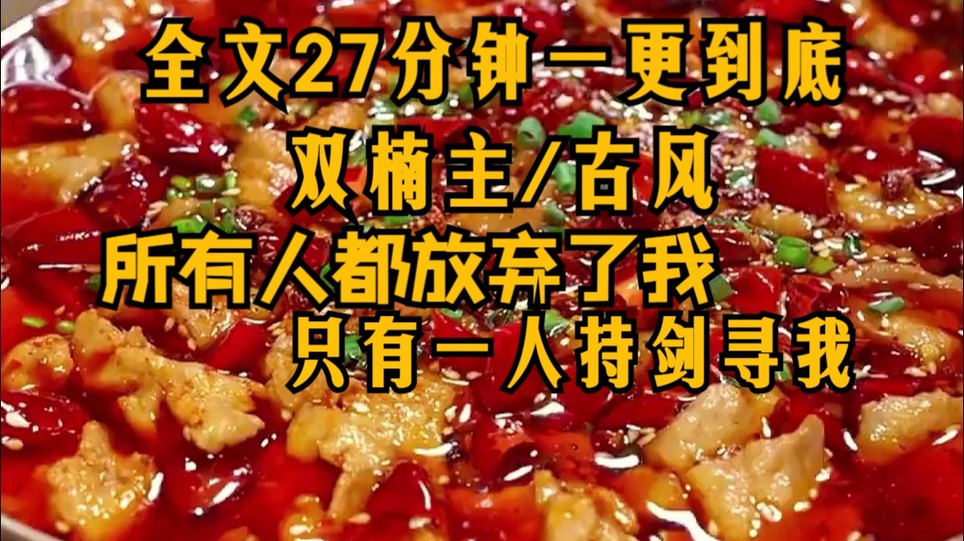 【完结文】所有人都放弃了我，只有一人持剑寻我。