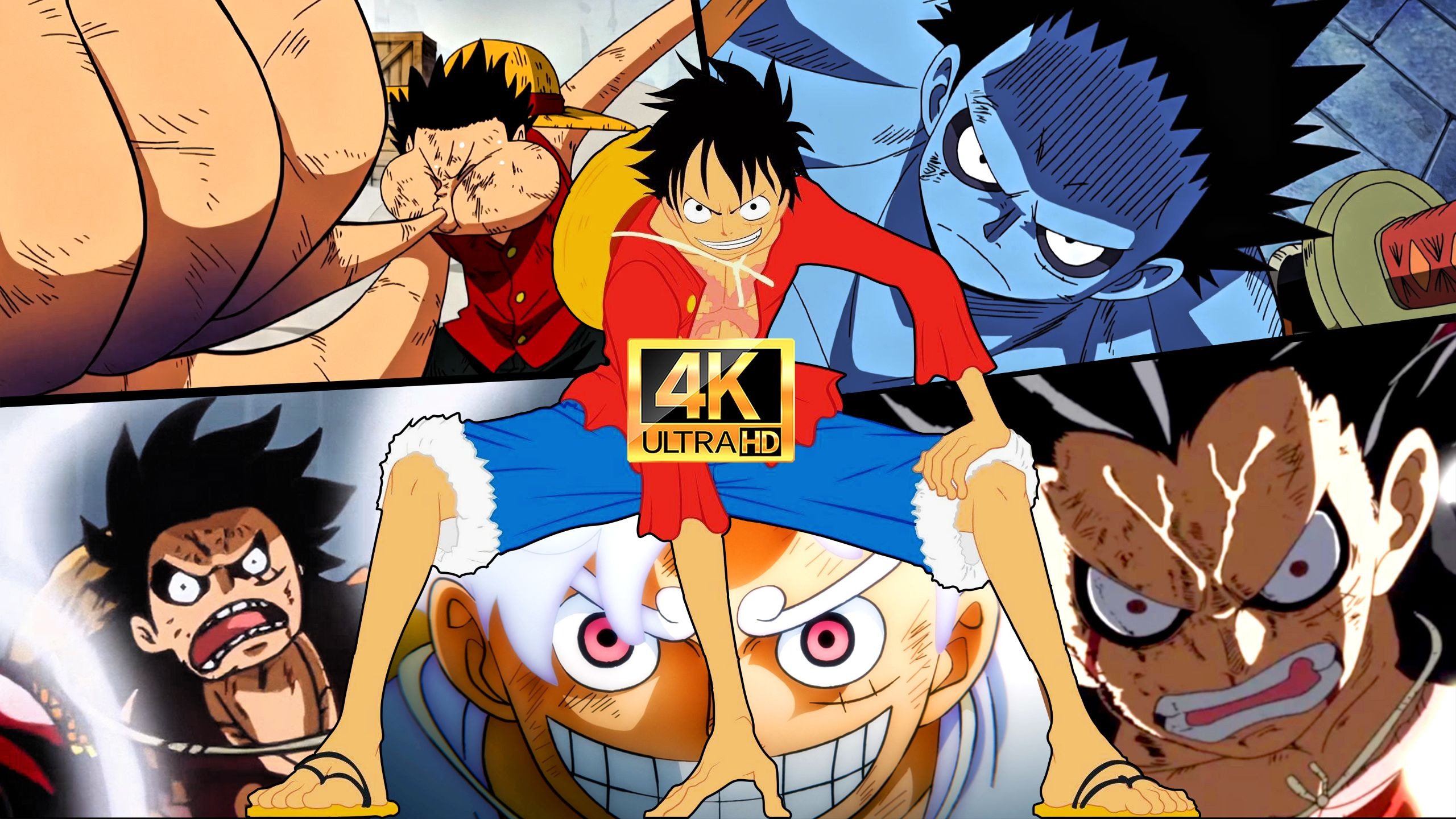 海贼王·路飞·1-5档全形态超燃4K合集