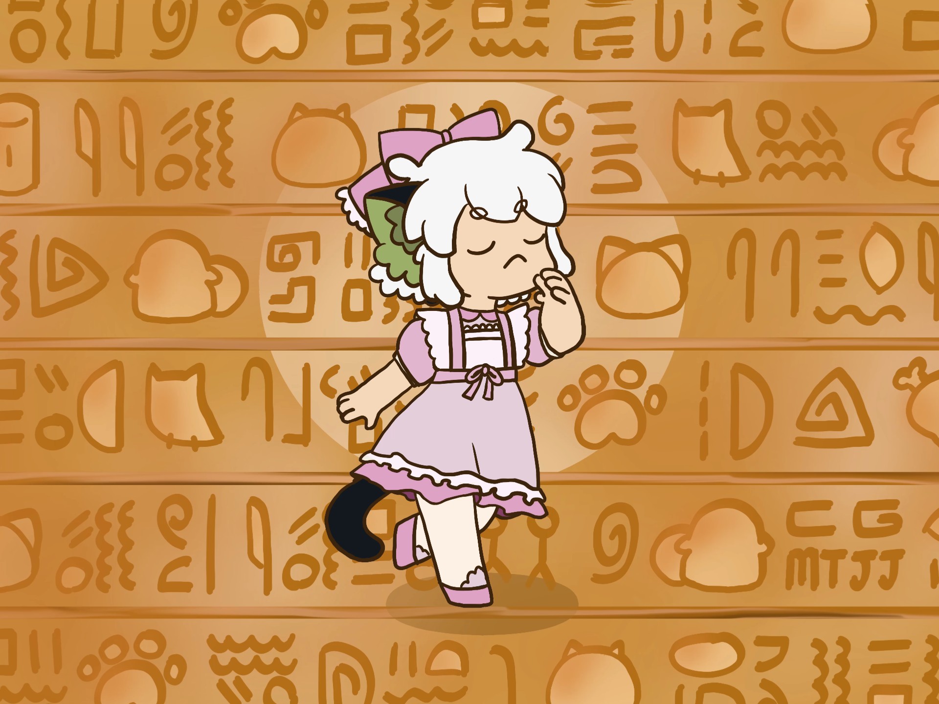 ~♬只是猫猫小子在跳舞而已♪~