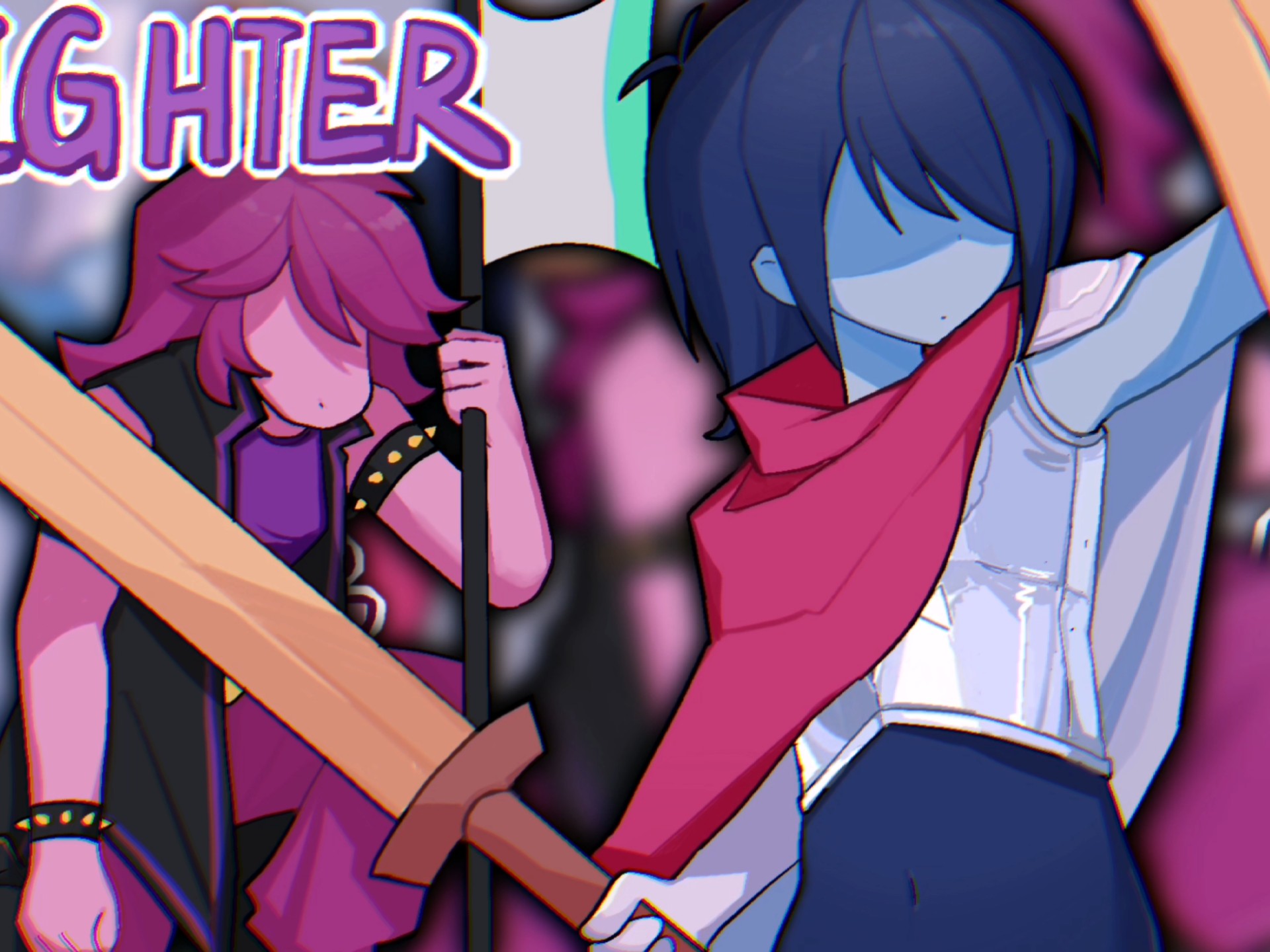 【Deltarune手书/krusie】Fighter