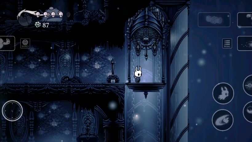 空洞骑士打灵魂大师，配置：（法扭+萨满）