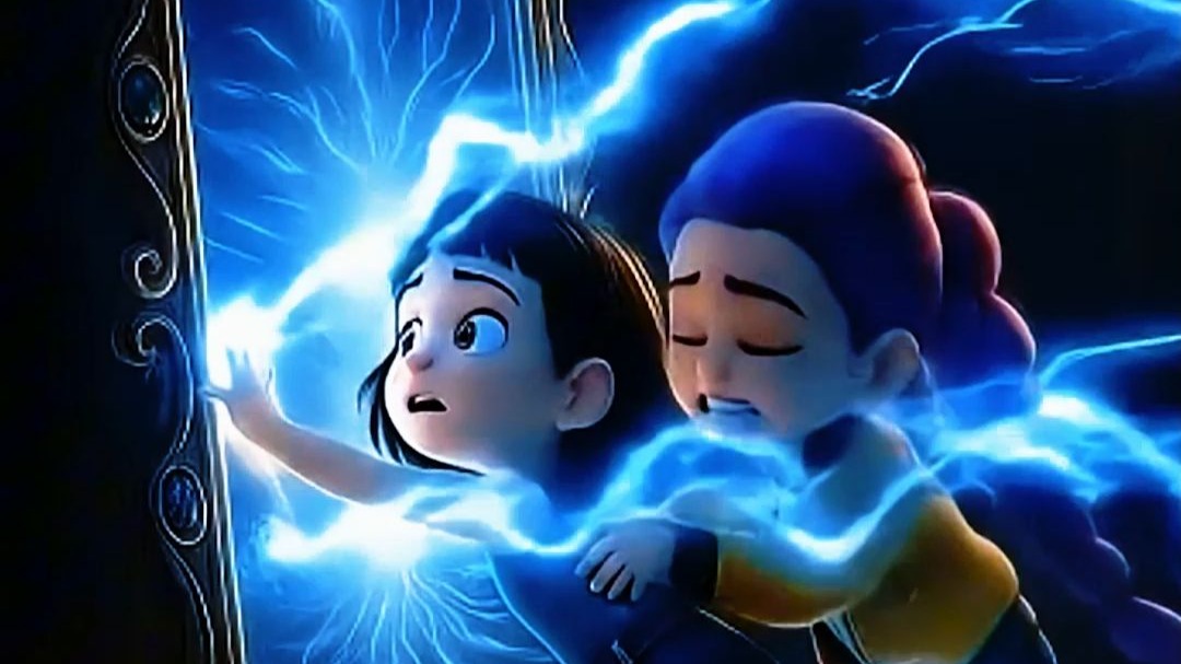 星期三和鲁米进入镜子里，拯救失踪的佐伊！