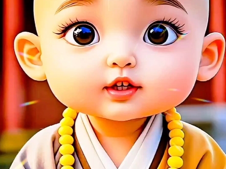 萌娃禅师#萌娃#人生感悟#ai生成#原创作品