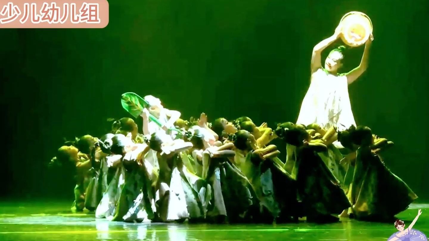 少儿优秀群舞编号E-321中国舞题材少儿幼儿组舞蹈比赛舞蹈剧