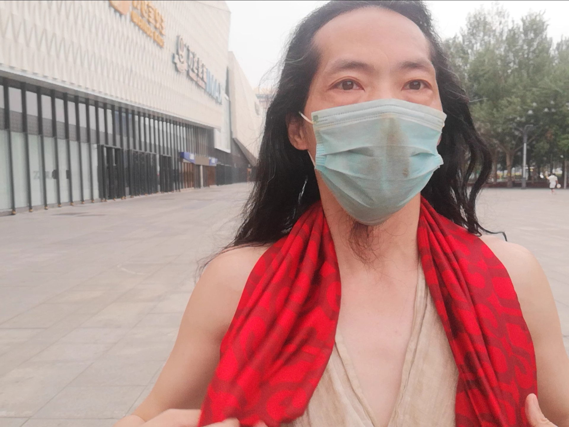 舞前准备：长广场