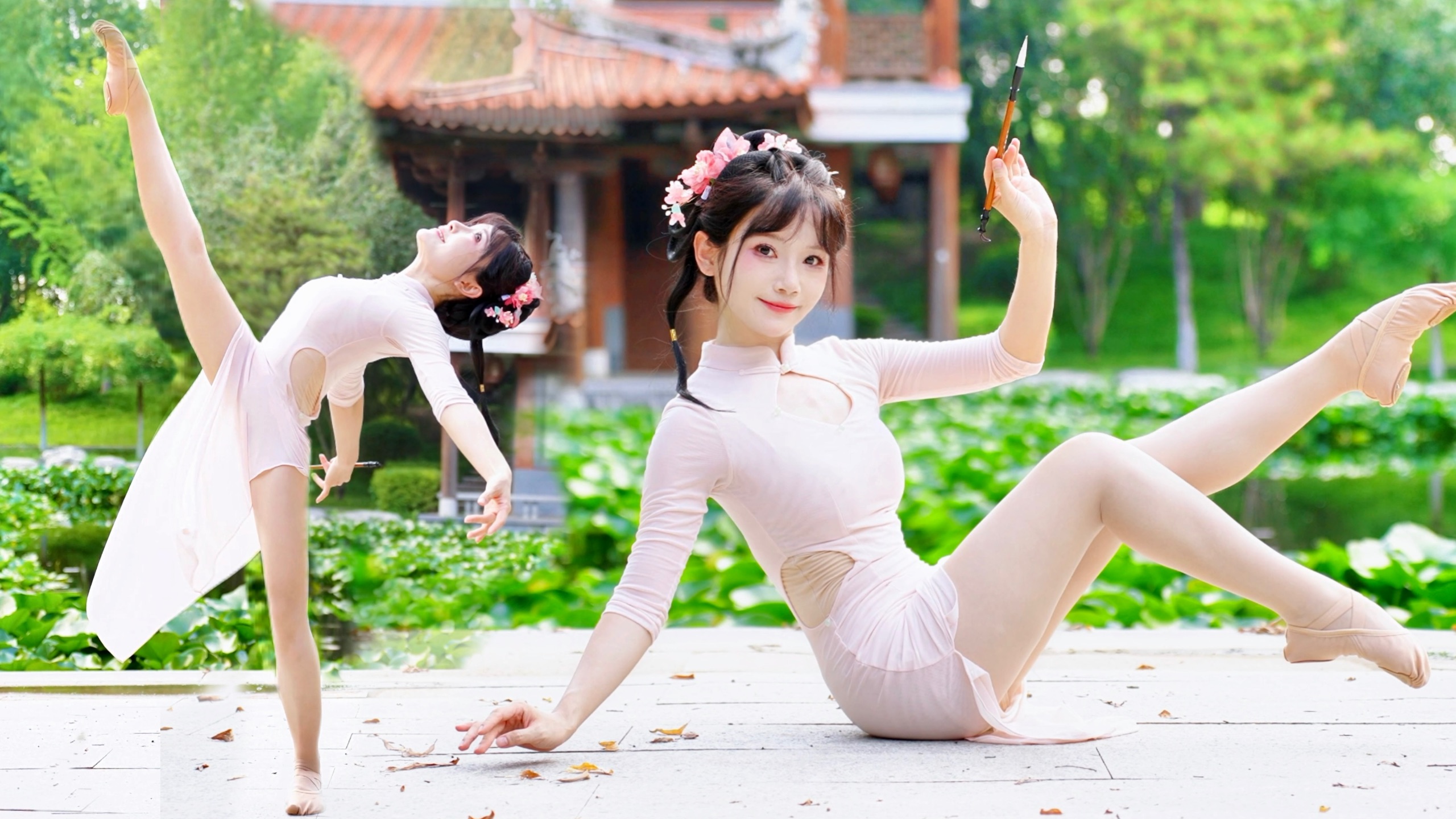 高能! 古画里的旗袍美人“活了”！【画中游】