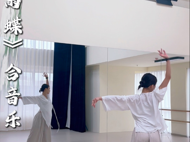 廿肆冬至舞蹈工作室《雨蝶》慢动作分解教学～