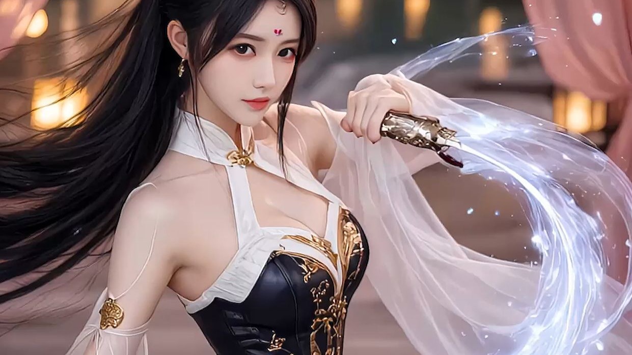 剑、花、水、月