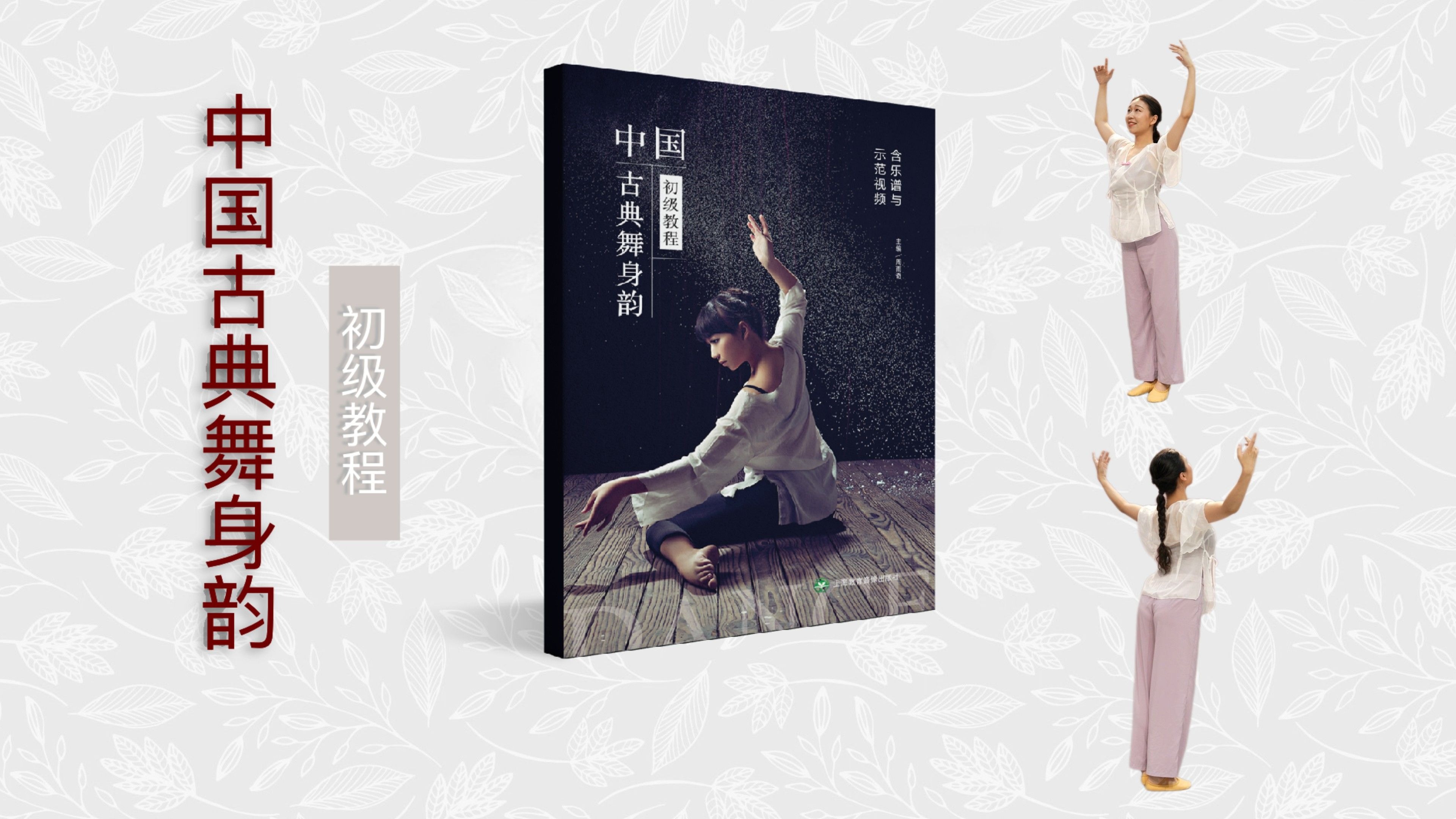 【中国古典舞身韵：06孔雀东南飞】中间含腆组合：舞姿中脚下的流