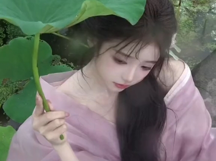 有一种氛围感叫夏雨荷