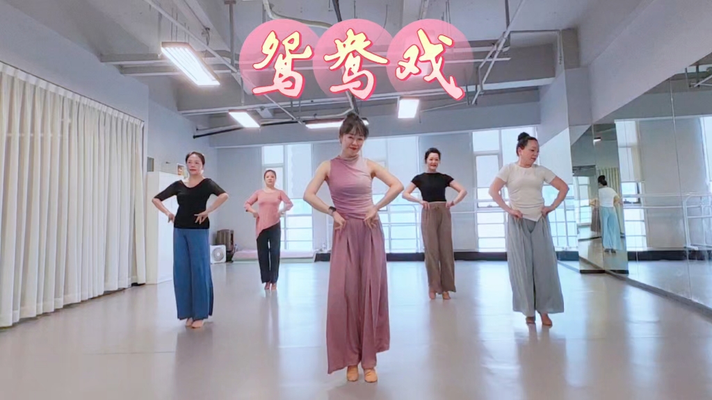 成人古典舞 鸳鸯戏