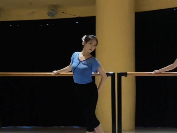 学舞记录-周紫薇把杆组合《兰亭序》