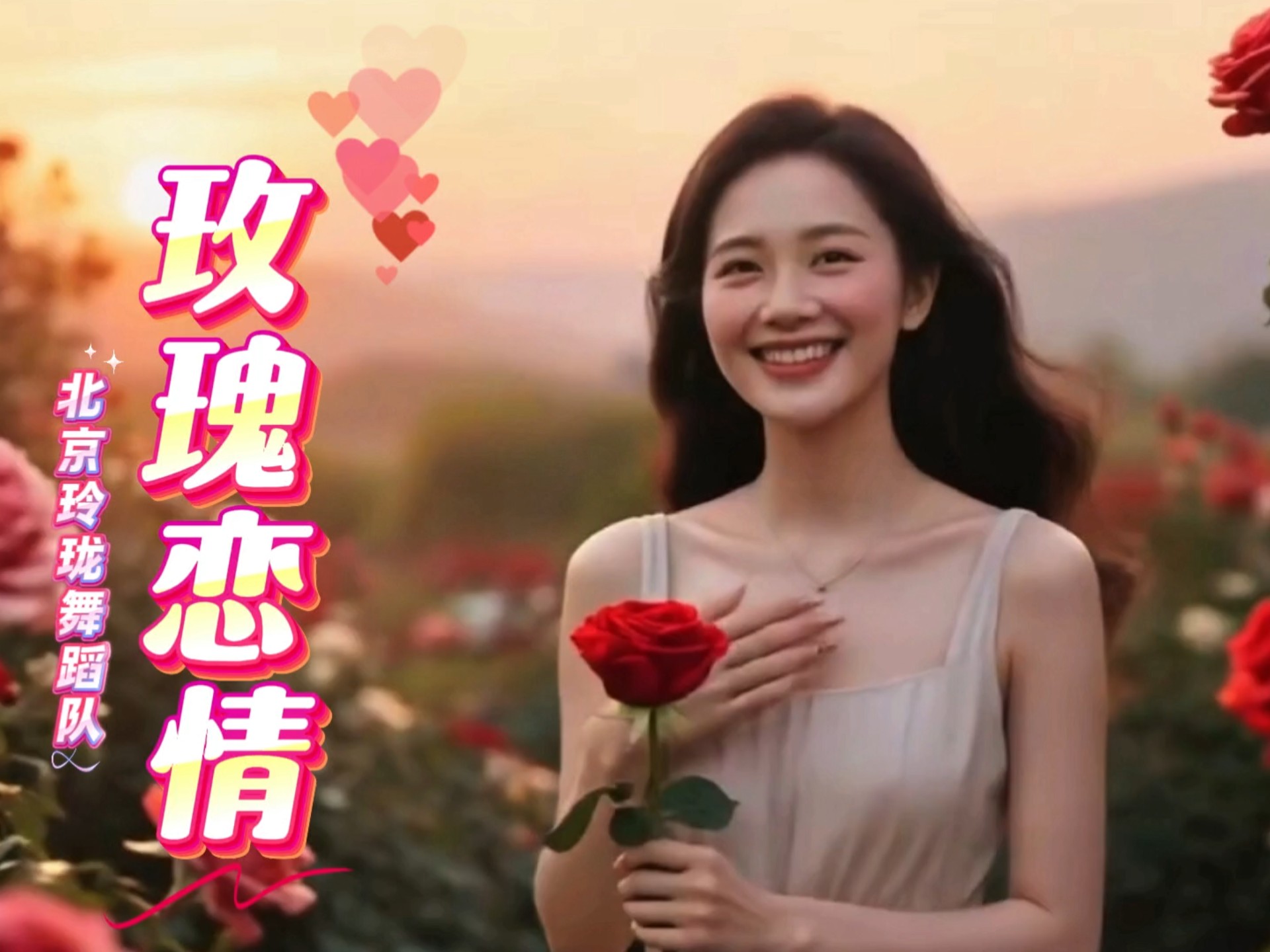 艳骨凝香绛雪丛，几回顾盼醉霞风。金簪刺破春心茧《玫瑰恋情》